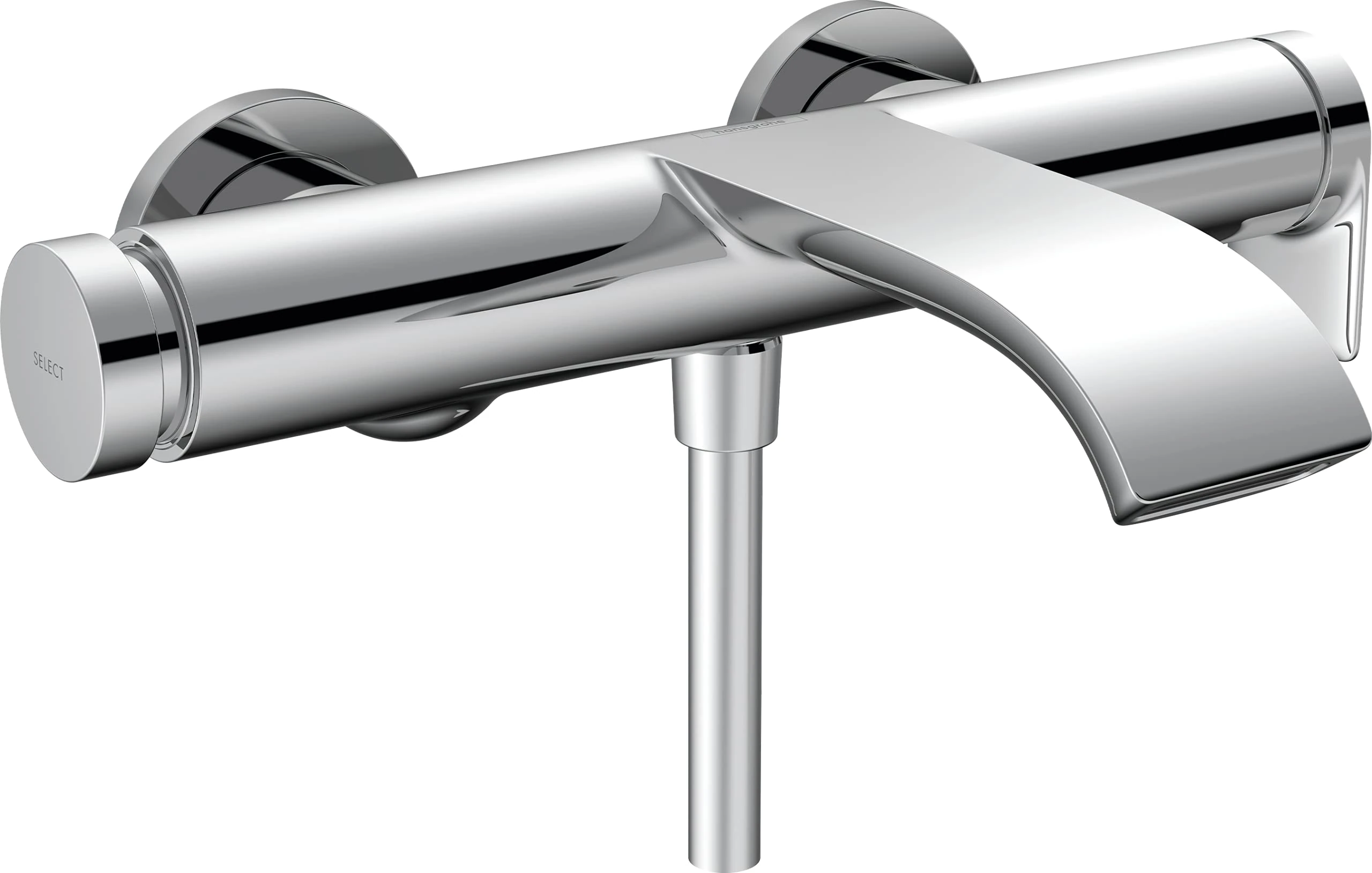 hansgrohe Vivenis Single lever bath mixer for exposed installation, chrome, 75420000