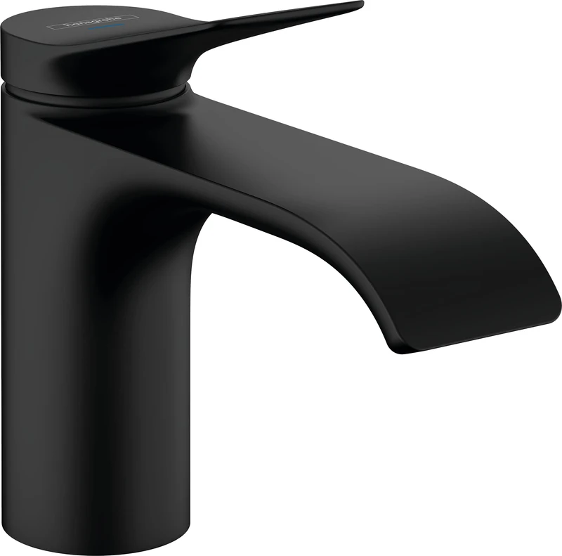 hansgrohe Vivenis Pillar tap 80 for cold water without waste set, matt black, 75013670