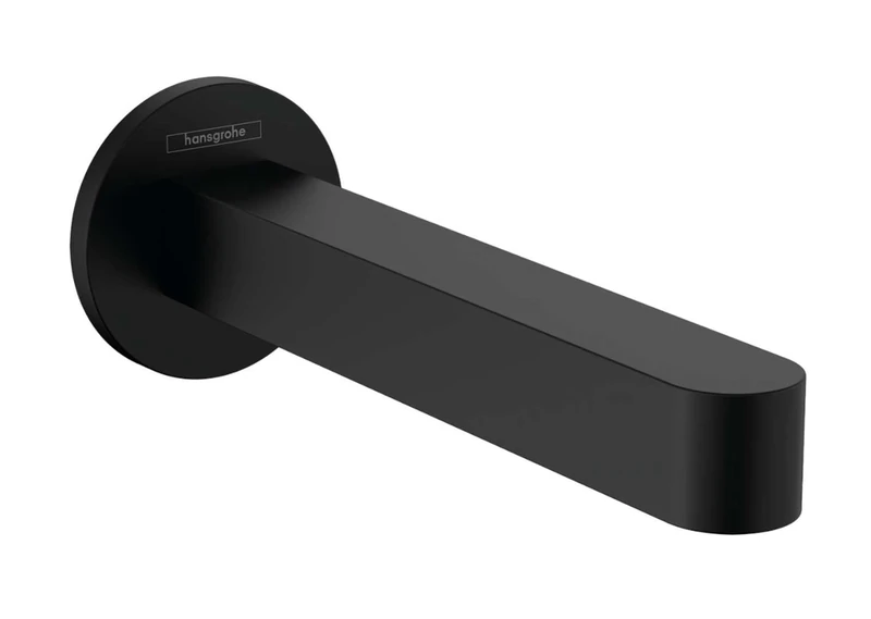 hansgrohe Finoris Bath spout, matt black, 76410670