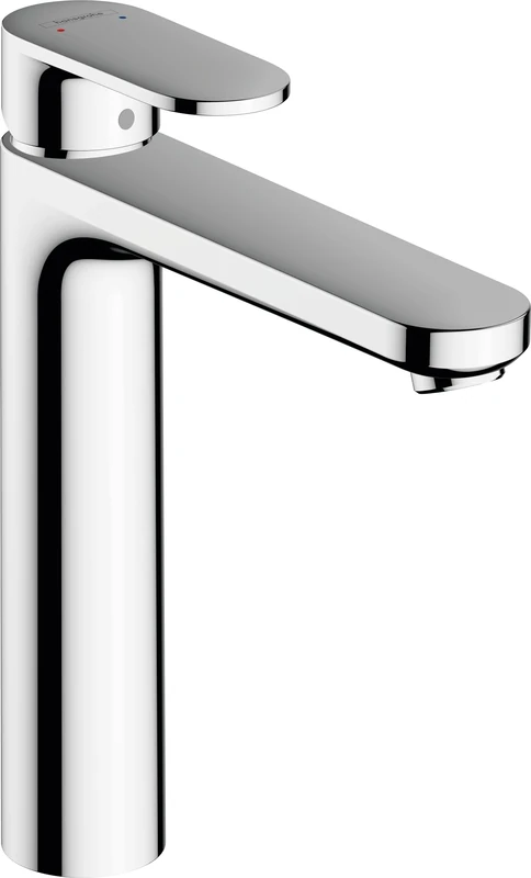 Hansgrohe Vernis Blend - Bathroom Faucet, Single-lever Basin Tap, Chrome Finish, AirPower, EcoSmart, 190mm Spout Height