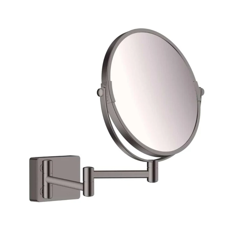 hansgrohe AddStoris Shaving mirror, brushed black chrome, 41791340