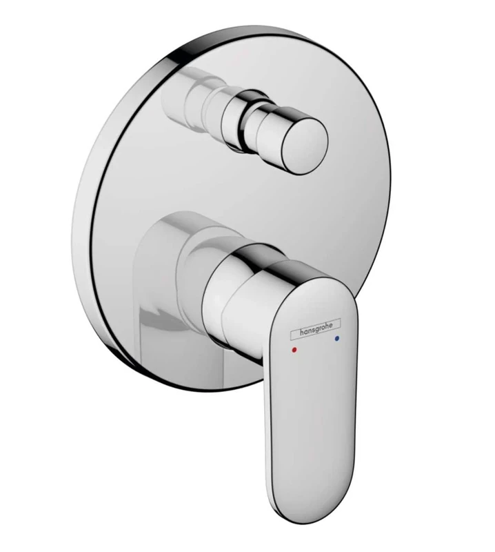 hansgrohe Vernis Blend Single lever bath mixer for concealed installation with integrated security combination according to EN1717, chrome, 71467000