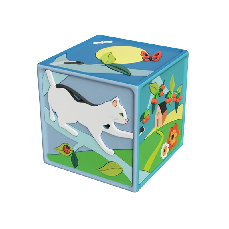My First Storybox from Birth - 50 Lullabies and Early Learning Games - Made in France - Multi-Coloured - Image 1