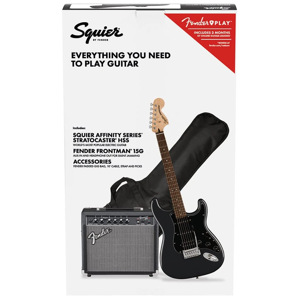 Squier by Fender Affinity Stratocaster HSS Pack