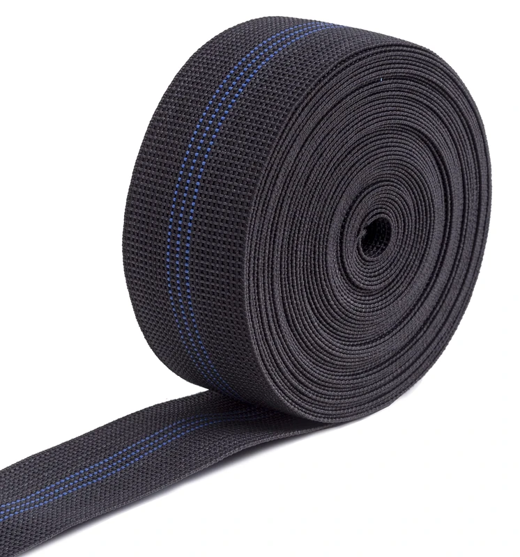 IPEA 10m Elastic Strap for Sofa Repair - 50mm Wide, 50% Stretch