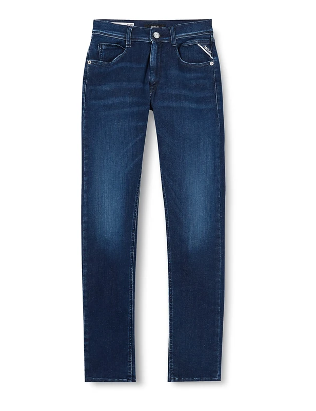 Replay Boy's WALLYS Jeans, 007 Dark Blue, 10A