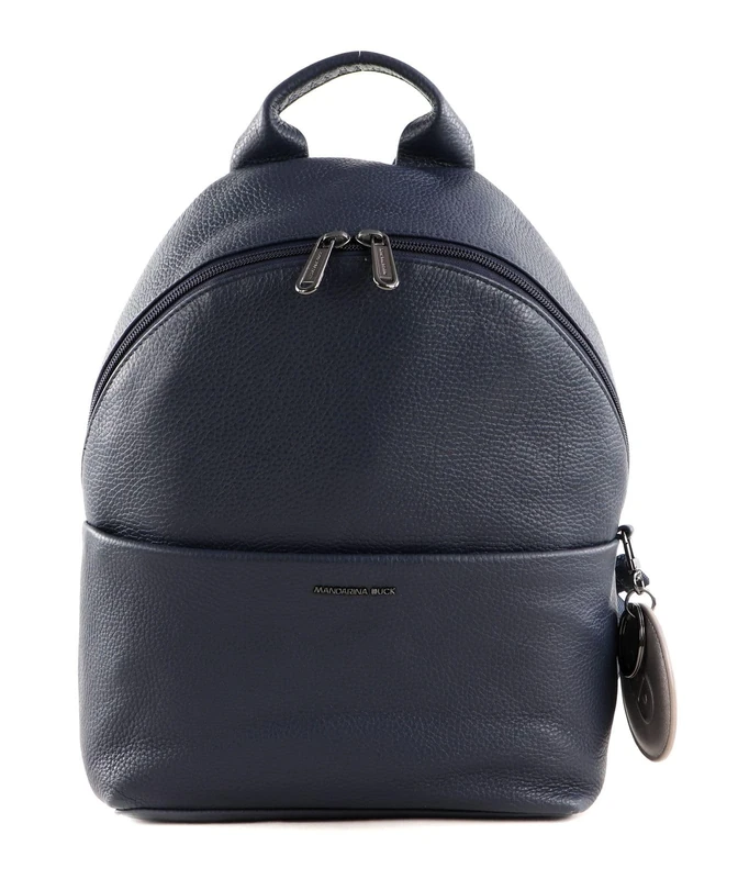 Mandarina Duck Women's P10FZT46 Mellow Leather Backpack/DRSS, Dress Blue, 25x33x12 (L x H x W)