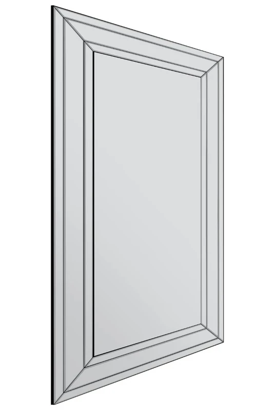 MirrorOutlet Large Venetian Modern Double-Edged Bevelled Wall Leaner Mirror 5ft9 x 2ft9 174cm x 85cm, YC112