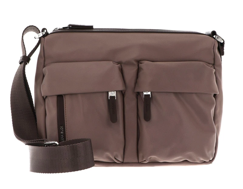 Mandarina Duck Women's Hunter P10vct18 Shoulder Bag, Beaver2, 28x21x11 (L x H x W)