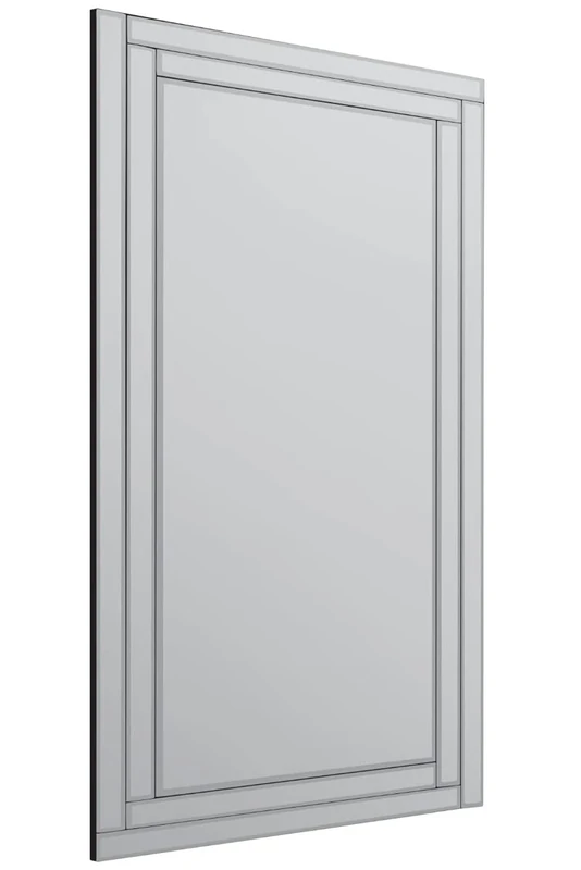 Luxford All Glass Bevelled Large Dress Mirror 174 x 85CM 5ft9 x 2ft9, Frameless