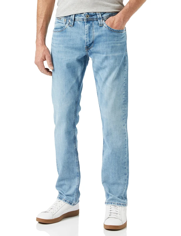 Pepe Jeans Men's Cash Jeans, Blue (Denim-VX5), 31W/34L