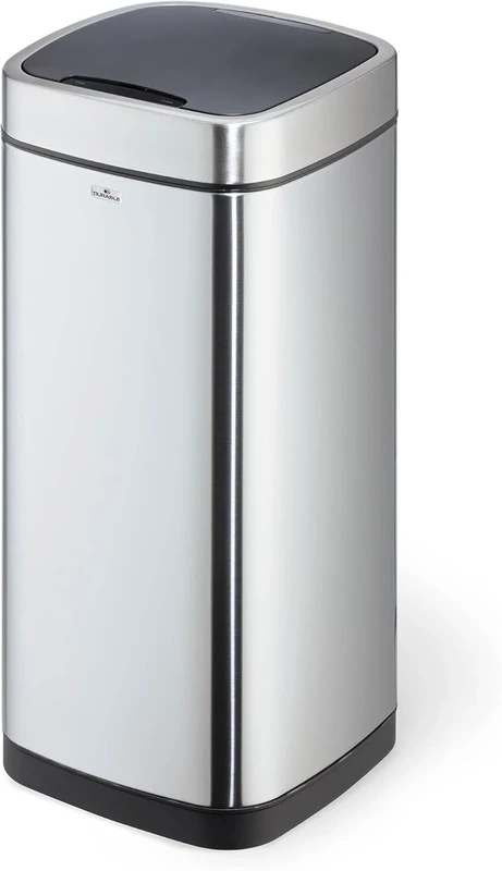Durable Sensor Waste Bin NO TOUCH - 35 Litre Sensor Bin - Motion Sensored Bin - Made from Strong Steel - Perfect for Any Home or Workplace