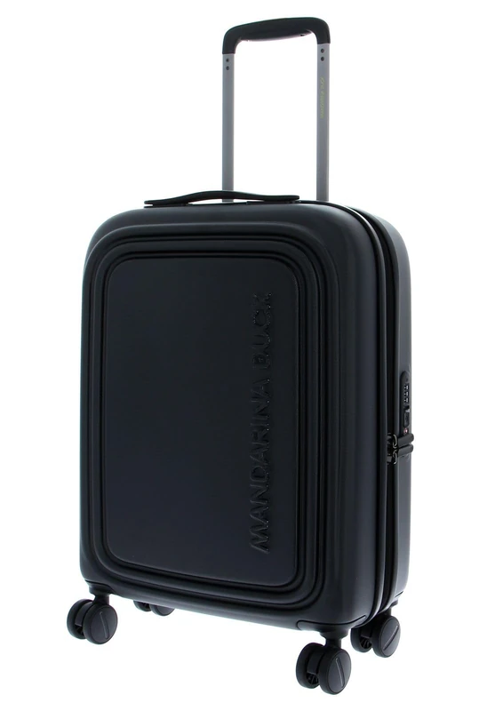Mandarina Duck LOGODUCK + Trolley Cabin EXP Black (Black) 40x55x20/23 (LxHxW)