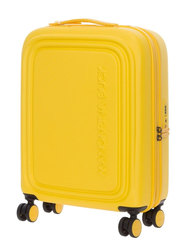 Mandarina Duck LOGODUCK + Trolley Cabin EXP Duck Yellow (Yellow) 40x55x20/23 (LxHxW)