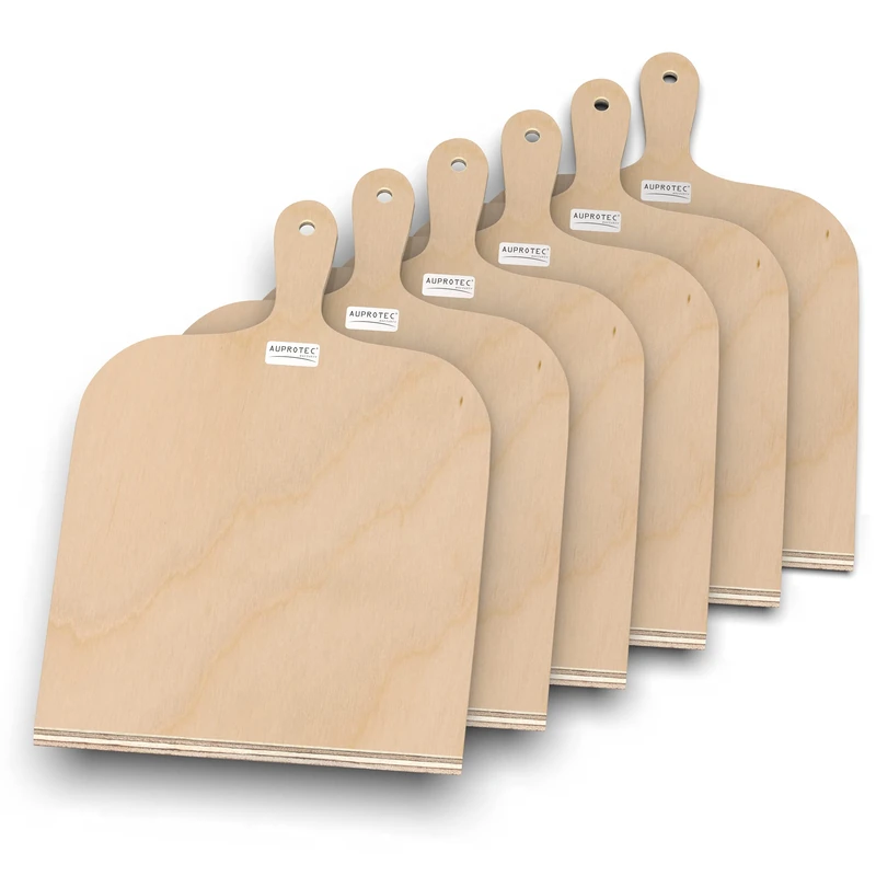 AUPROTEC Pizza Board, wood, 6, S (HxB) 26 x 20 cm