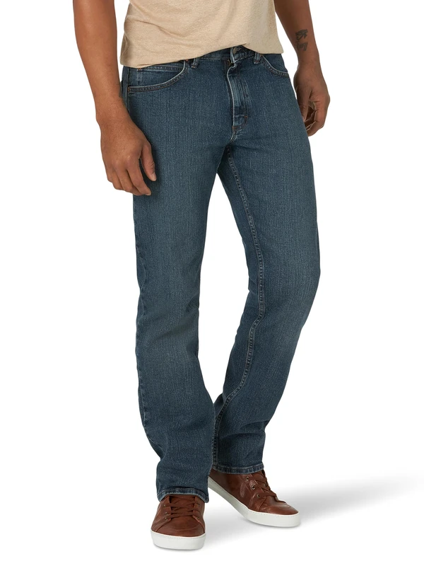 Lee Men's Legendary Regular Fit Straight Leg Jean, Horizon, 36W x 32L