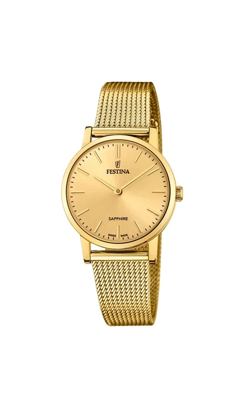 Festina , Women’s Swiss Made Watch, Gold, F20023/2