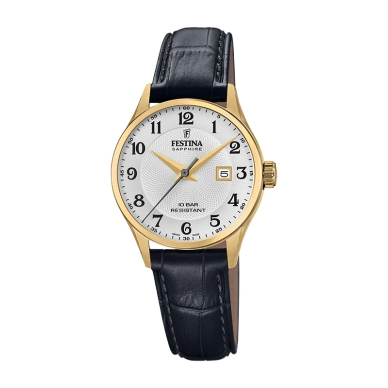 Festina , Women’s Swiss Made Watch, Black, F20011/5