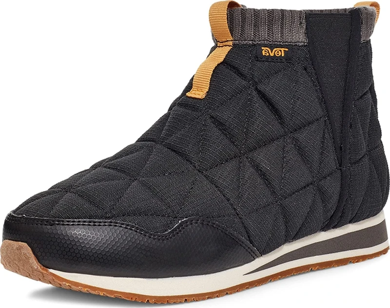 Teva Women's Reember Mid Moccasin, Black, 3 UK
