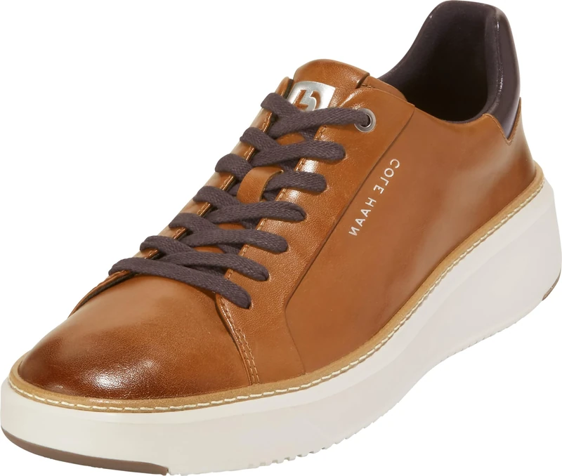 Cole Haan Men's Grandpro Topspin Sneaker, British Tan, 12.5 UK