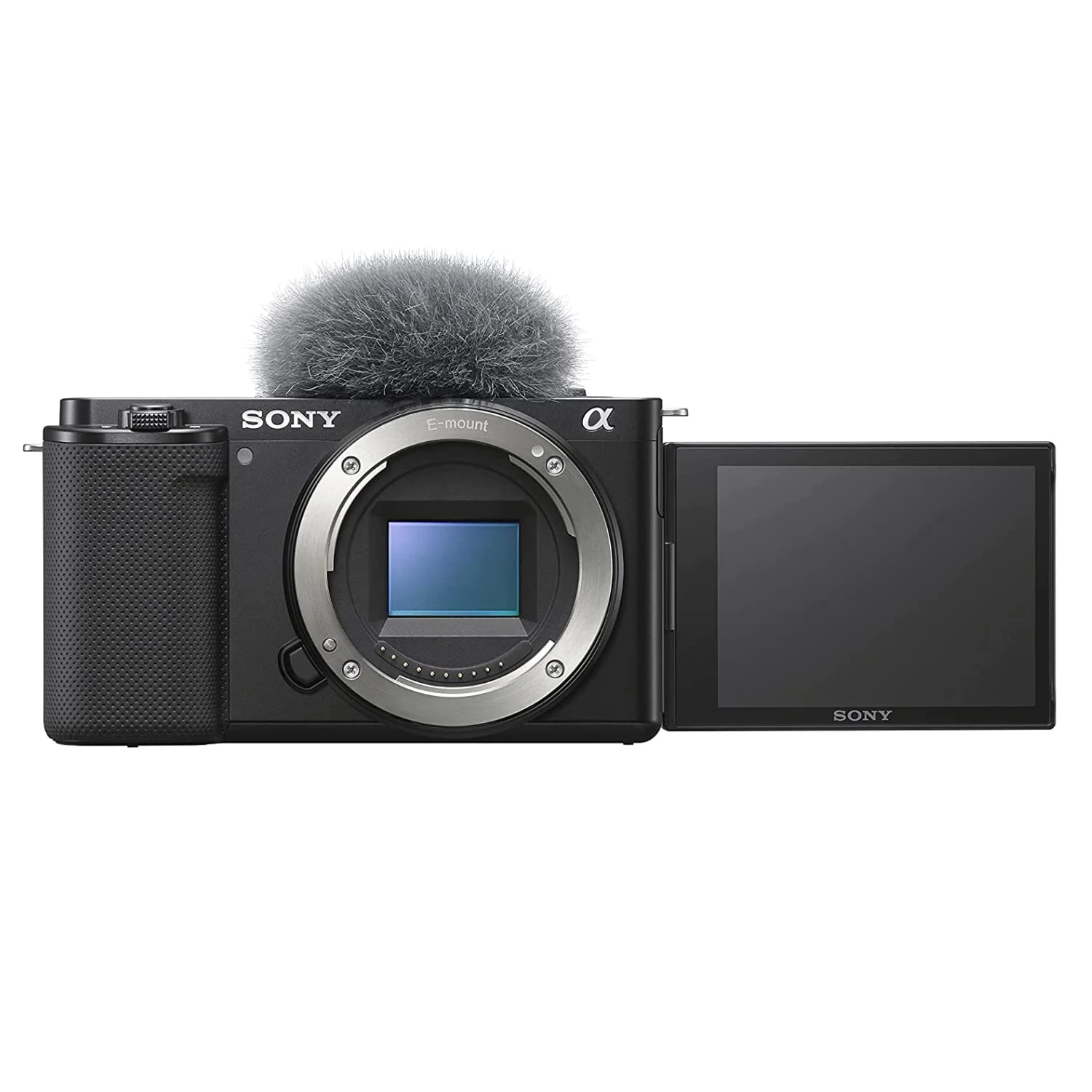 Sony ZV-E10 Mirrorless Vlog Camera (APS‑C Sensor, 4K Video, Flip Screen, Real-Time Eye AF, Ideal for Content Creators)