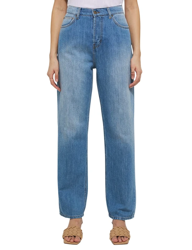 MUSTANG Women's Ava Jeans, Mittelblau 401, 28W / 32L