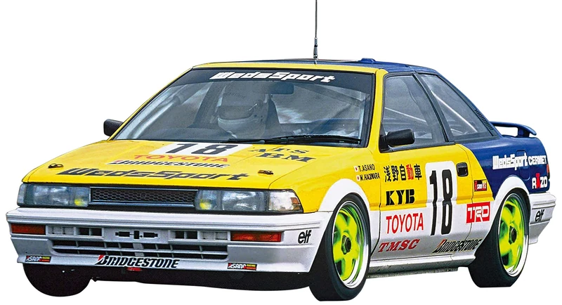 Hasegawa - 1:24 Wedssport Corolla Levin AE92 - 1989 Inter Tec