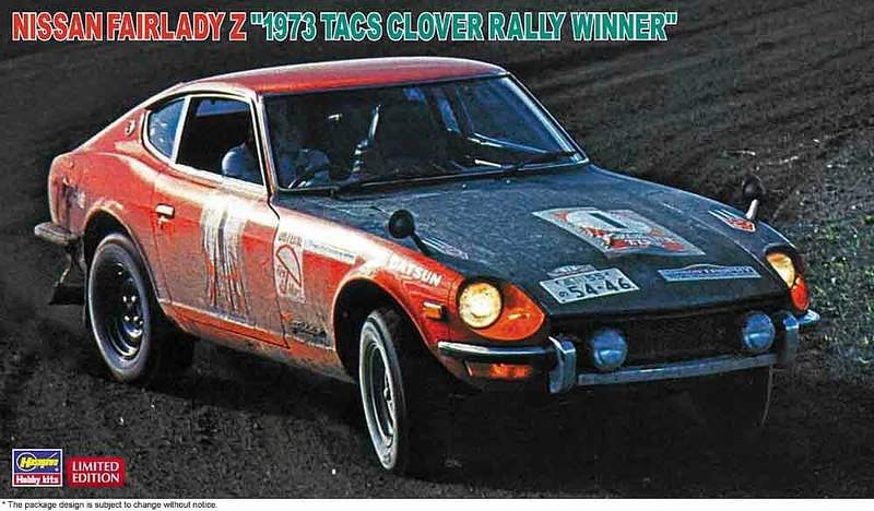 Hasegawa - 1:24 Nissan Fairlady Z - 1973 TACS Clover Rally Winner