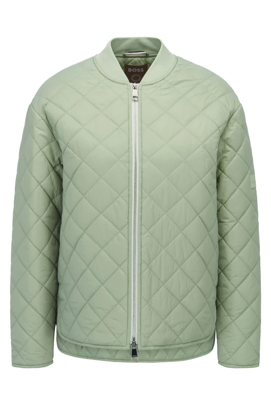 BOSS Women's C_Patilda Jacket, Light/Pastel Green339, 36