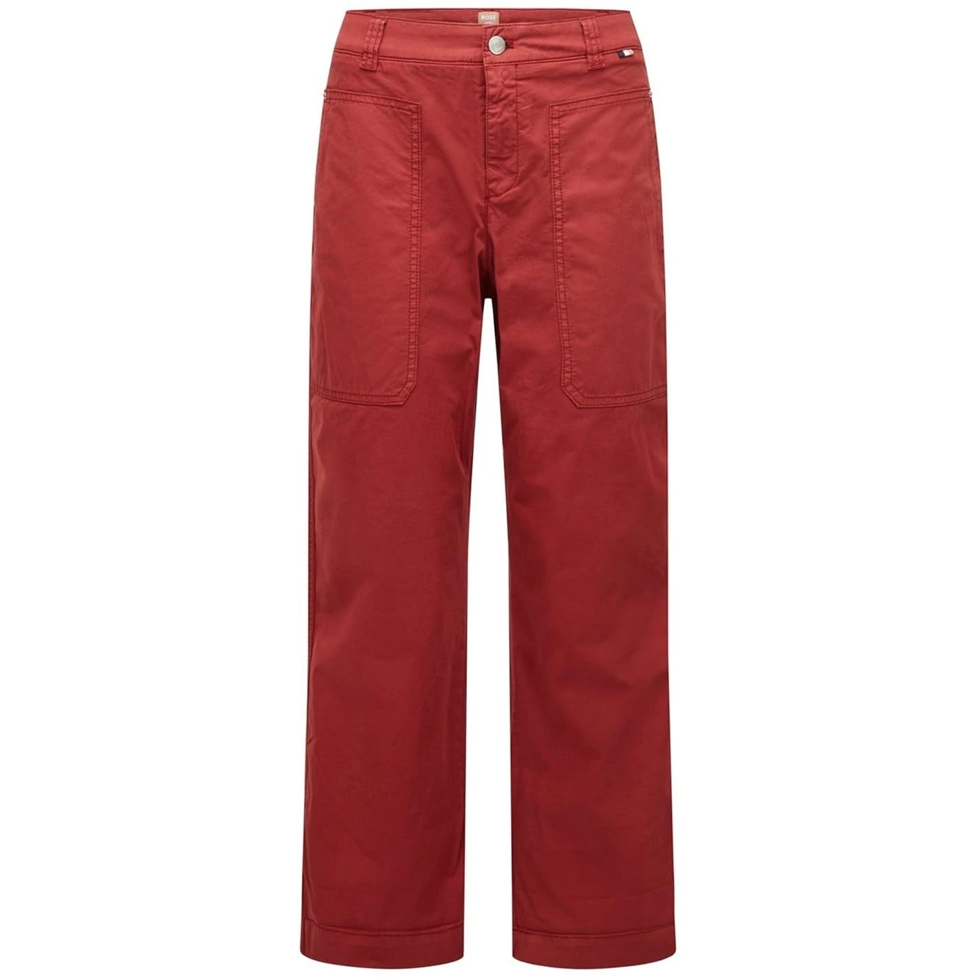 BOSS Women's C_Terea-D Slacks, Dark Red606, 42