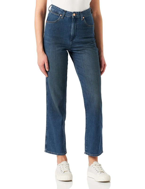 Wrangler Womens MOM STRAIGHT, Summertime, W29 / L32