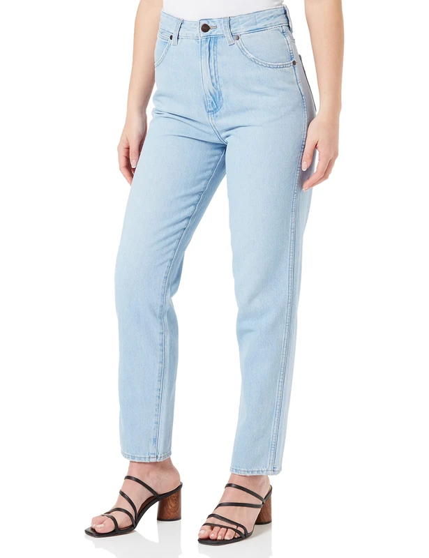Wrangler Womens MOM, Ice Ice Baby, W29 / L30 - Image 1