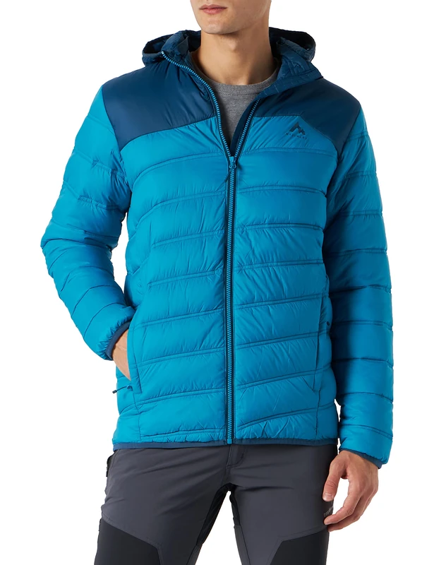 McKINLEY Men's Jebel Jacket, Blue/Blue Petrol, M