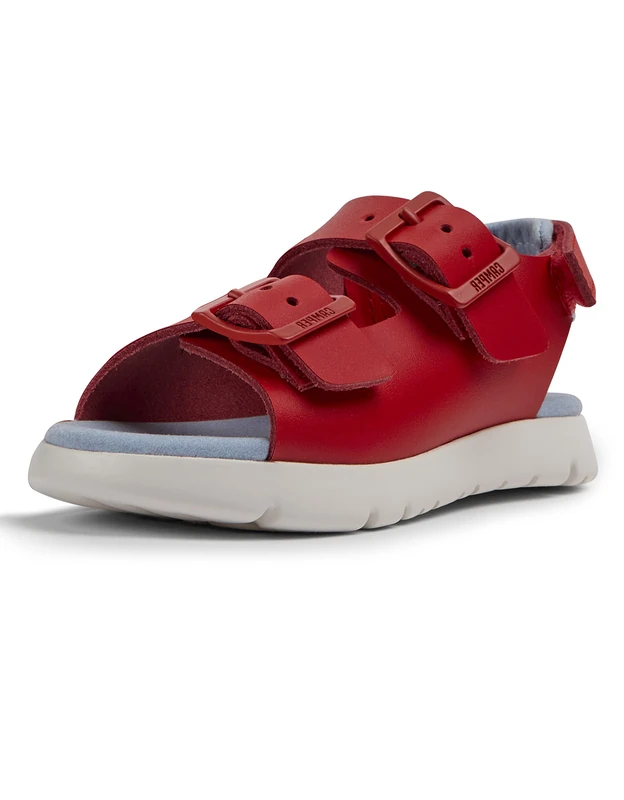 Camper K800495 Oruga Sandal FW, 2-strap sandal, Bright Red,
