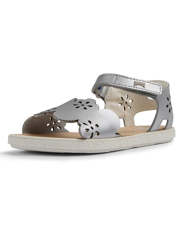 Camper Girls Miko Kids K800477 Strap, Grey, 5 UK