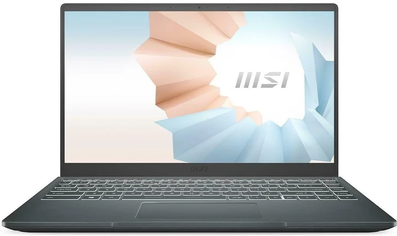 MSI Modern 14 Professional Laptop: 14" IPS-Level Thin Bezel Display, Intel Core i5-1135G7, UHD Graphics, 8GB RAM, 256 GB NVMe PCIe SSD, Win10 Home, Carbon Gray (B11MOL-430UK), 9S7-14D314-430