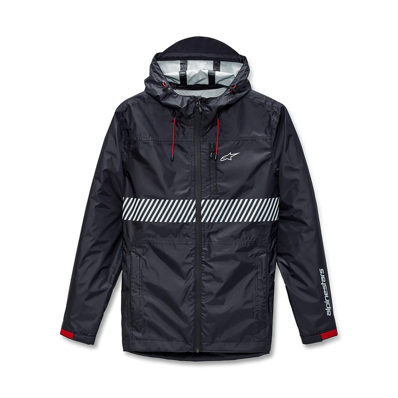 Alpinestars, Fusion Rain Jacket, Jacket, Black, L, Man