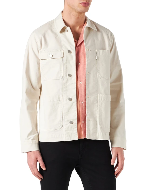 Casual Friday Men's 20504159 Jacket, 135304/Light Sand, L