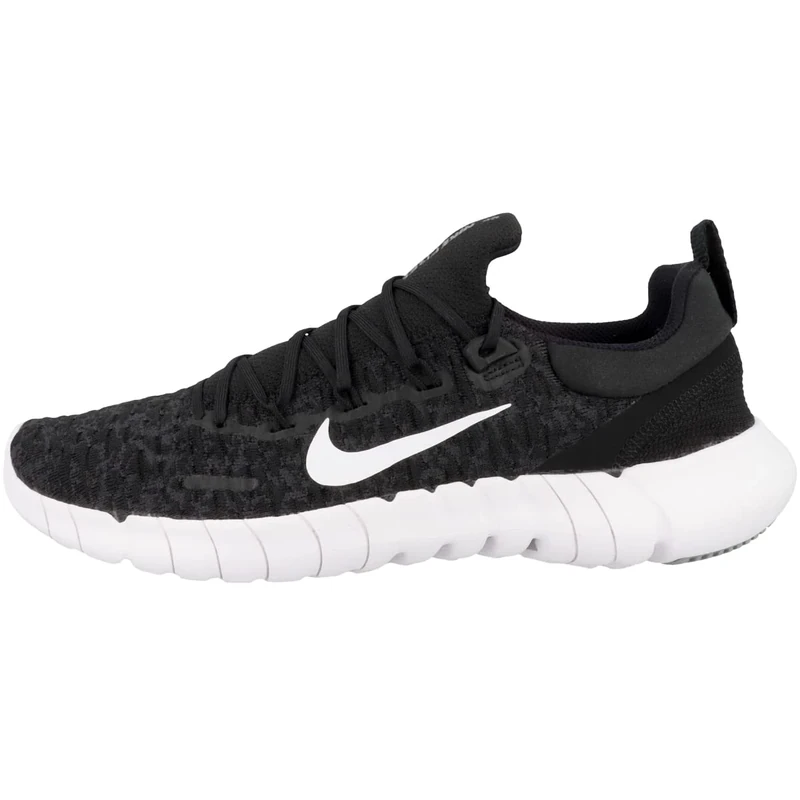 Nike Men's Free RN 5,0 2021 Running Shoe, Black/White-dk Smoke Grey, 10 UK