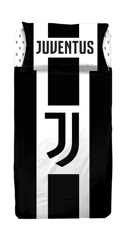 hermet, Cotton, white/black, Single Bed - Image 1