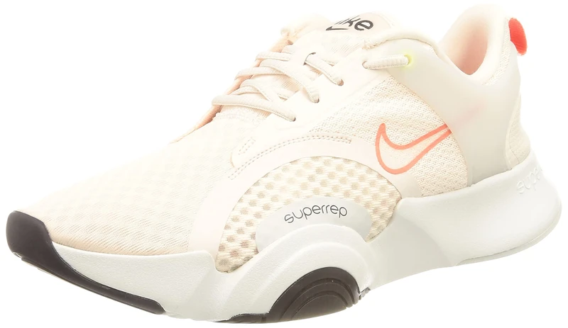 NIKE Women's SuperRep Go 2 Gymnastics Shoe, Light Soft Pink/Magic Ember-cave Purple, 6.5 UK