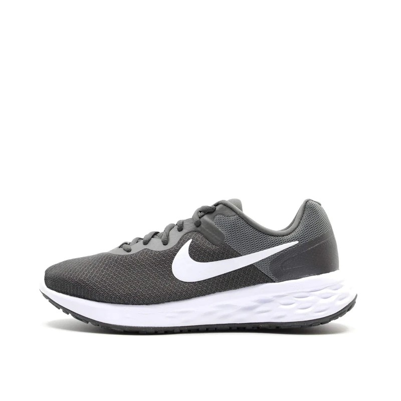 NIKE Men's Nike Revolution 6 Nn Sneaker, Iron Grey White Smoke Grey Black Lt Smoke Grey, 7 UK