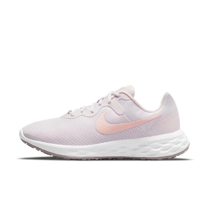 NIKE Women's W Nike Revolution 6 Nn Running Shoe, Lt Violet Champagne White, 3 UK