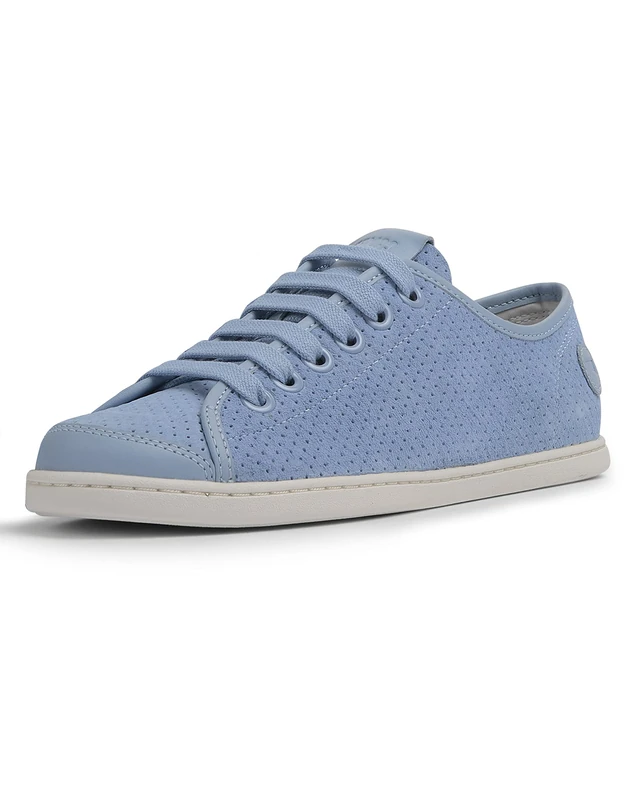 Camper Women's UNO 21815 Sneaker, Light Blue, 3 UK