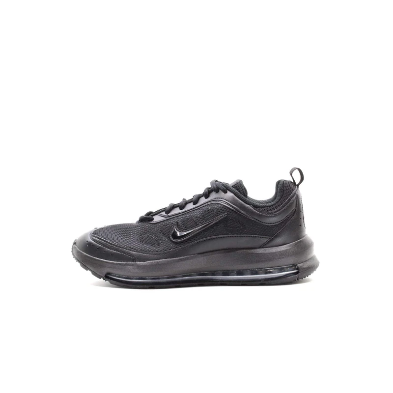 NIKE Women's Air Max Running Shoe,Black Black Black Volt,6 UK
