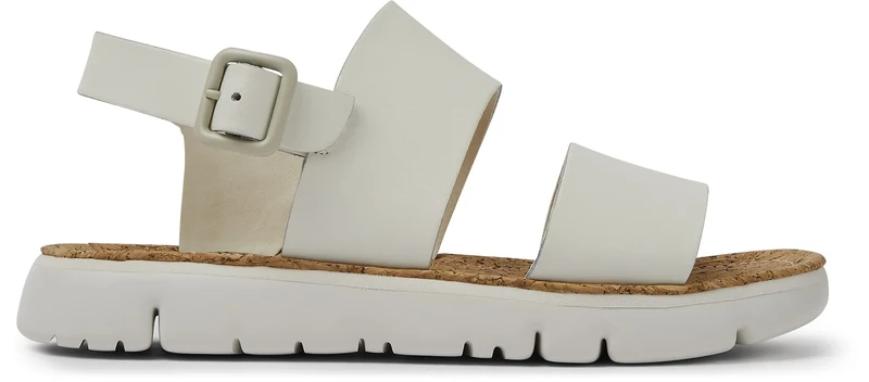 Camper K201038 Oruga Sandal, Sandal, White Natural,