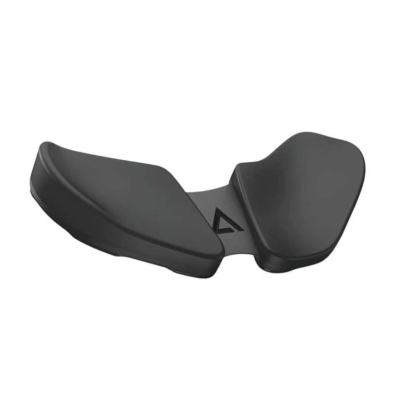 DELTAHUB Carpio 2.0 - Right-Handed Truly Ergonomic Wrist Rest for Mouse, Carpal Tunnel Support, Pain Relief, Anti-Fatigue, Easy Glide, Sleek, Office Computer, Laptop, Gaming - Small, Black