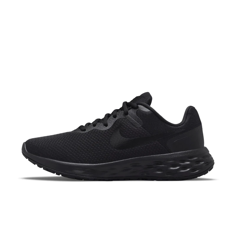 NIKE Women's W Nike Revolution 6 Nn Running Shoe, Black Black Dk Smoke Grey, 6.5 UK