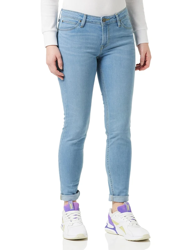 Lee Women's Scarlett Jeans, Light Blue, 30W / 29L