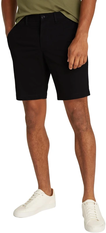 Tommy Hilfiger Men’s Brooklyn 1985 Shorts, Black (Black), 28W